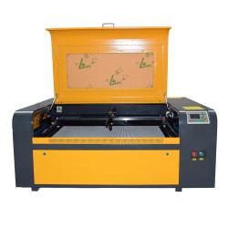 Machine de découpe et gravure laser Co2 100 cm par 80 cm avec stand 100 watts, logiciel et tableau de commande français