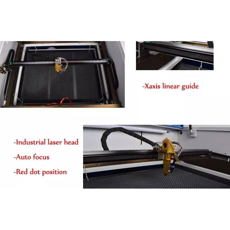 Machine de découpe et gravure laser co2 40 par 60 cm 60w 100% langage
